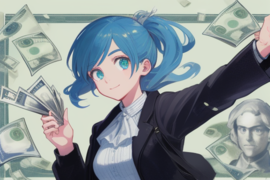 银行一块一块存钱（一块一块的可以存银行嘛）