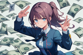 只认钱不认朋友（只认钱来不认人）