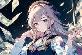 不是因为我有钱是因为你比钱重要（不是因为我钱多）