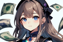 过生日带的用钱编的（过生日放钱的道具）