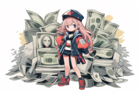 表示有钱的词语两个字（表示很有钱俩字）