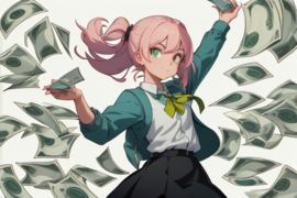 有钱就不认识人是什么词（有钱不认人的说说）