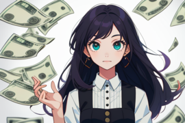 如今的社会有钱就有地位（如今的社会有钱就有了一切）