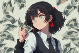 女的借给男人钱(女的借钱给男的)