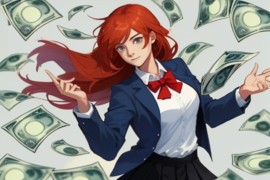 我只想有钱有你（只想有钱有你类似的话）